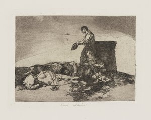 Wrede ellende!, pl. 48 uit de serie Los desastres de la guerra (De Rampen van de Oorlog)