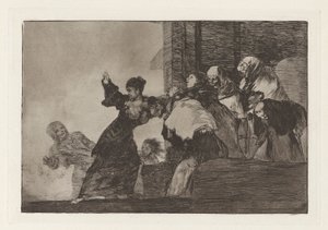 Disparate pobre, ook bekend als Twee hoofden zijn beter dan één, uit de serie Los disparates