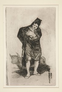 De Geheime Man door Francisco de Goya
