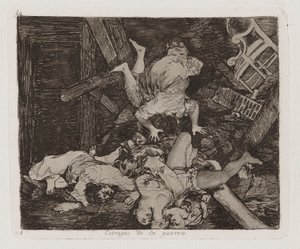 Estragos de la guerra (Verwoestingen van de Oorlog), Plaat 30 uit Los desastres de la guerra (De Rampen van de Oorlog) door Francisco de Goya