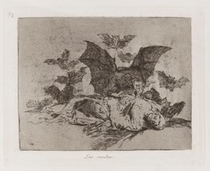 Las resultas (De Gevolgen), Plaat 72 uit Los desastres de la guerra (De Rampen van de Oorlog) door Francisco de Goya