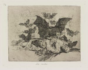 De gevolgen, pl. 72 uit de serie De rampen van de oorlog door Francisco de Goya