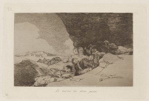 Hetzelfde Elders, Plaat 23 uit Los desastres de la guerra door Francisco de Goya