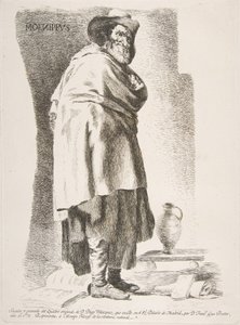 Moenippus Menipo Filosofo, 1778 door Francisco de Goya