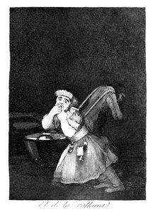 Nannys jongen, 1799 door Francisco de Goya