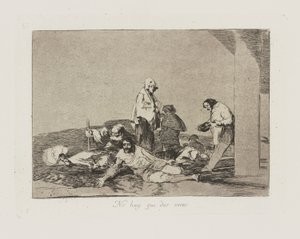 No hay que dar voces. door Francisco de Goya