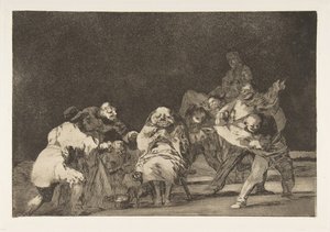 Plaat 17 uit de Disparates: Loyaliteit, ca. 1816-23 gepubliceerd 1864