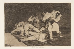 Plaat 21 uit De Rampen van de Oorlog (Los Desastres de la Guerra)