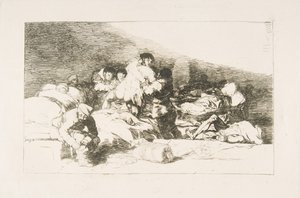 Plaat 25 uit De Rampen van de Oorlog: Deze ook door Francisco de Goya