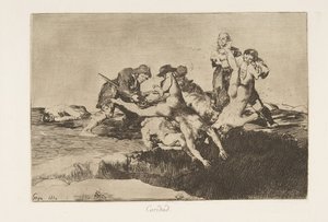 Plaat 27 uit De rampen van de oorlog Los Desastres de la Guerra