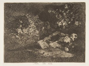 Plaat 69 uit De rampen van de oorlog door Francisco de Goya