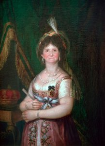 Portret van Koningin Maria Luisa, 18e eeuw