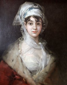 Portret van de Actrice Antonia Zarate door Francisco de Goya