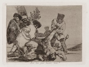 Wat Meer Kan Worden Gedaan?, Plaat 33 uit Los desastres de la guerra