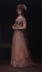 Portret van María Luisa de Borbón y Vallabriga