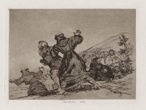 Dit Ook, Plaat 43 uit De Rampen van de Oorlog door Francisco de Goya