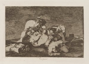 Tampoco (Ook niet), pl. 10 uit de serie Los desastres de la guerra (De rampen van de oorlog)