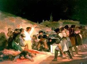 De schietpartijen van 3 mei 1808 door Francisco de Goya