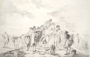 De blinde gitarist El ciego de la guitarra, ca. 1778 door Francisco de Goya
