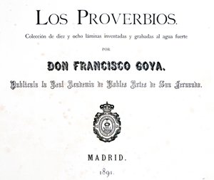 Titelpagina van Los Proverbios of Spreuken