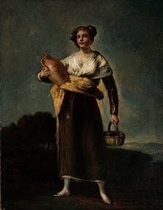 De Waterdrager La Aguadora, 1810 door Francisco Goya de