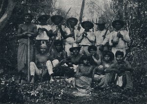 Indios Coroados, 1895 door Francisco Henszler