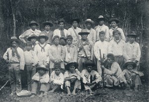 Indios Guaranys, 1895 door Francisco Henszler