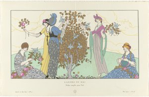 Gazette du Bon Ton, 1914 - No. 5, Pl. 42: L