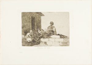 Beroepen zijn tevergeefs, plaat 54 uit De Rampen van de Oorlog door Francisco Jose de Goya y Lucientes