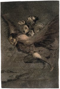 Buen Viage (Goede reis). Vleugelmonsters. c.1802 (gravure)