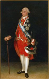 Karel IV, koning van Spanje ... (schilderij op doek) door Francisco Jose de Goya y Lucientes