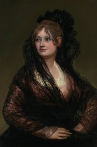 Dona Isabel de Porcel, tentoongesteld 1805