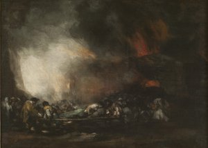 Brand in een ziekenhuis