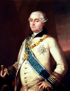 14e Graaf van Miranda del Castanar en 10e Hertog van Penaranda. Werk voorheen toegeschreven aan Francisco de Goya door Francisco Jose de Goya y Lucientes