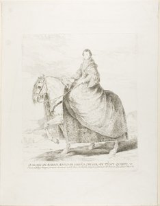 Isabel de Borbon door Francisco Jose de Goya y Lucientes