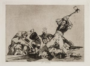 Lo Mismo (Hetzelfde) door Francisco Jose de Goya y Lucientes