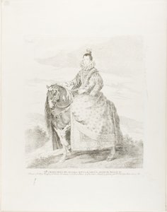 Margaretha van Oostenrijk door Francisco Jose de Goya y Lucientes