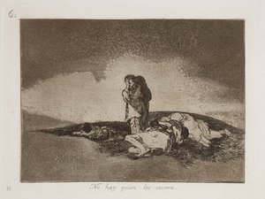 No Hay Quien Los Socorra door Francisco Jose de Goya y Lucientes