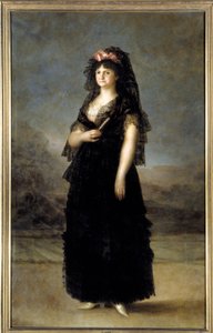 Portret van koningin Maria Luisa van Spanje (1751-1819) door Francisco de Goya