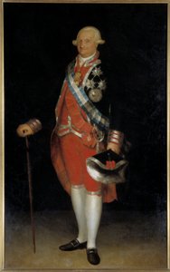 Portret van Karel IV, Koning van Spanje door Francisco de Goya