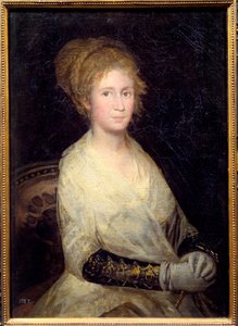 Portret van Josepha Bayeu door Francisco de Goya