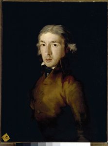 Portret van Leandro Fernandez de Moratin, Spaanse dichter en toneelschrijver