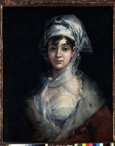 Portret van de actrice Antonia Zarate door Francisco de Goya