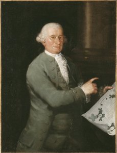 Portret van de architect Ventura Rodriguez (1717-1785)