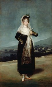 Portret van de Marquesa de Santiago