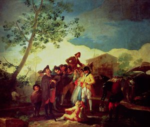 De Blinde Gitarist, c.1778 door Francisco Jose de Goya y Lucientes