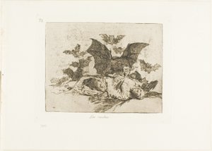 De gevolgen, plaat 72 uit De rampen van de oorlog door Francisco Jose de Goya y Lucientes