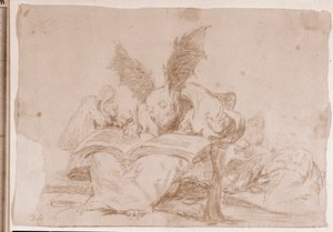 De rampen van de oorlog: Tegen het algemeen belang (voorbereidende tekening)