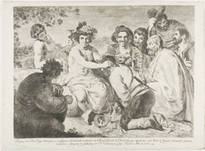 De dronkaards door Francisco Jose de Goya y Lucientes