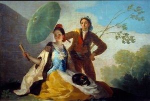 De parasol door Francisco de Goya